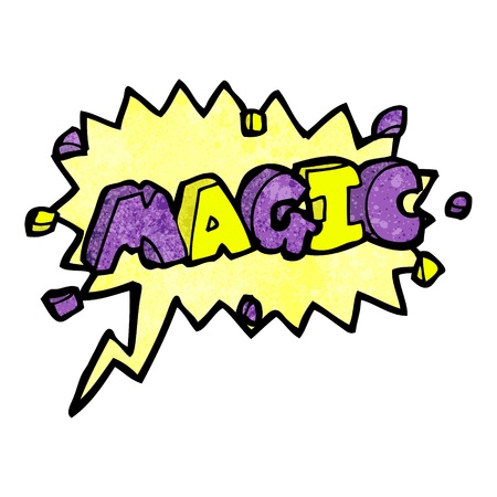 21545807 - retro cartoon with texture. isolated on white.