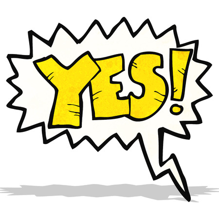 32206679 - cartoon yes shout