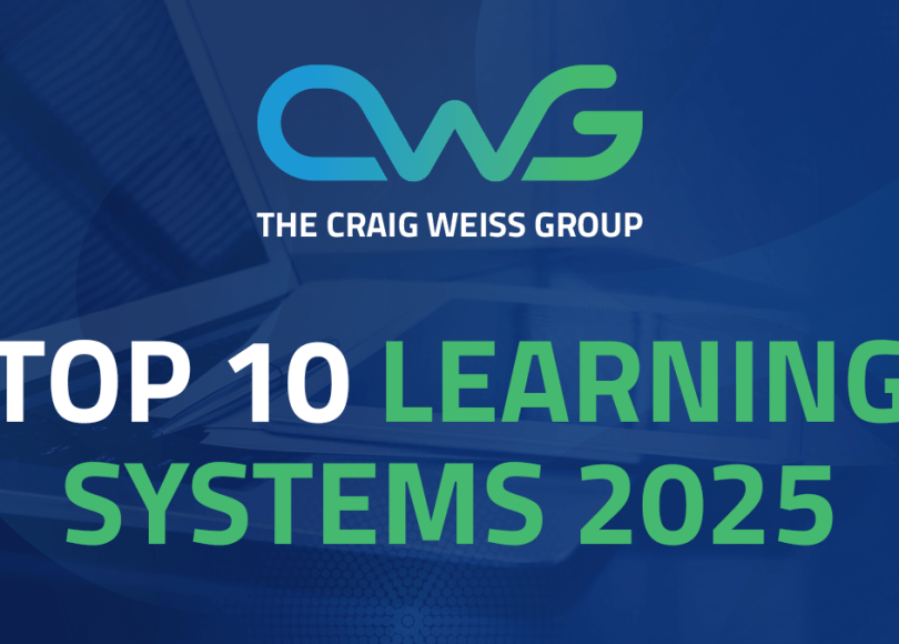 Icon identifies the rankings for the top 10 LMS and Learning Systems in the world